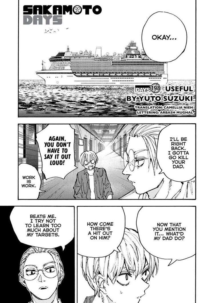 Sakamoto Days Chapter 198 - Page