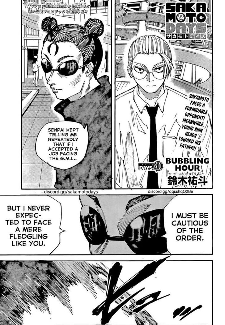 Sakamoto Days Chapter 200 - Page