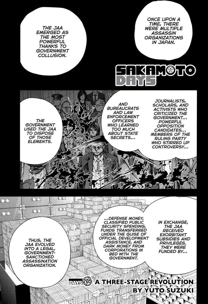 Sakamoto Days Chapter 205 - Page