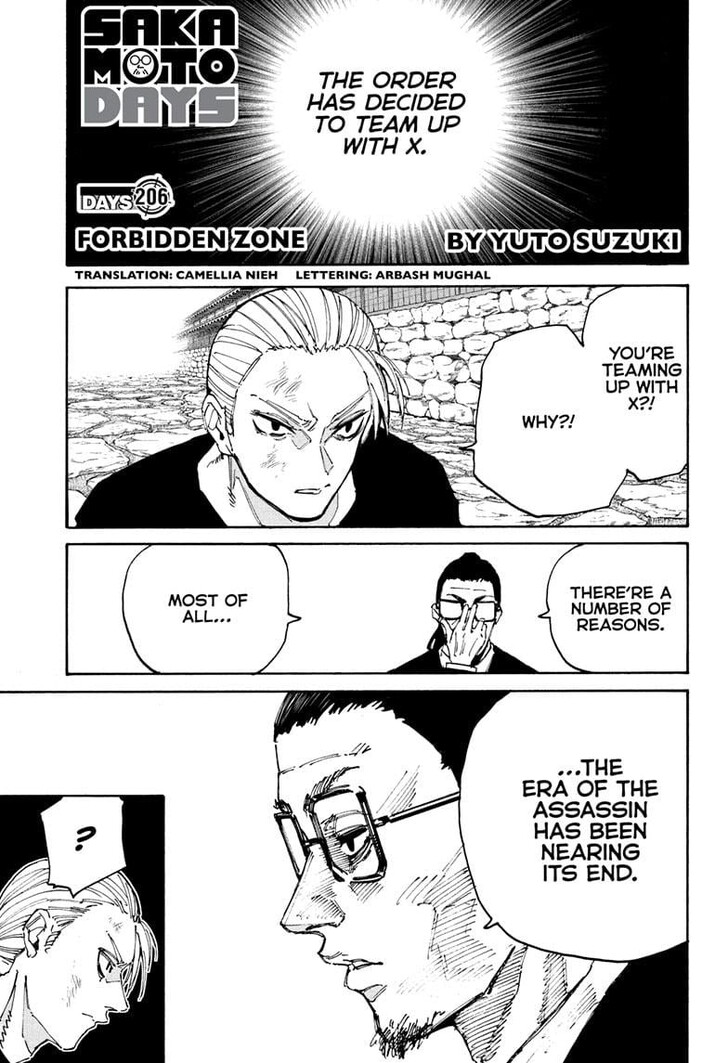 Sakamoto Days Chapter 206 - Page