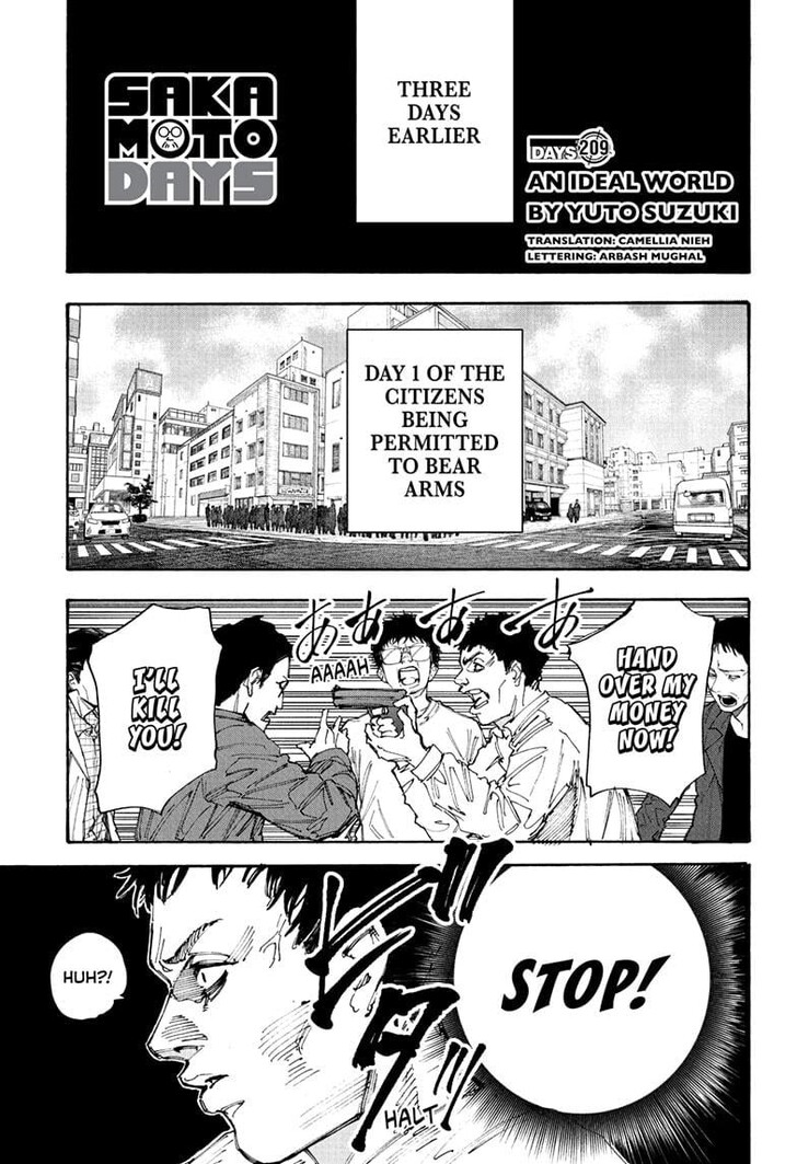 Sakamoto Days Chapter 209 - Page