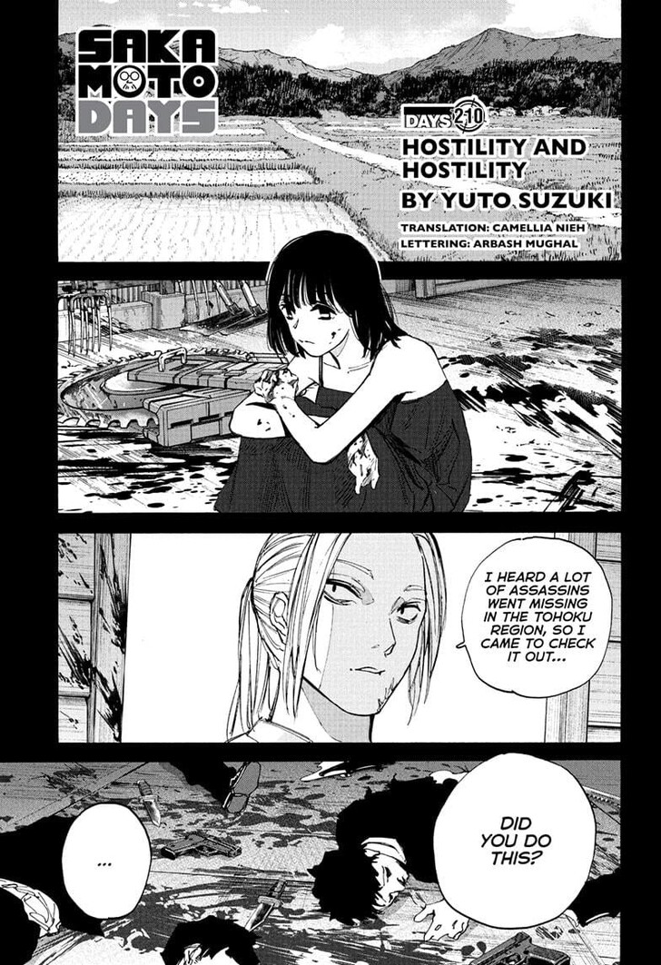 Sakamoto Days Chapter 210 - Page