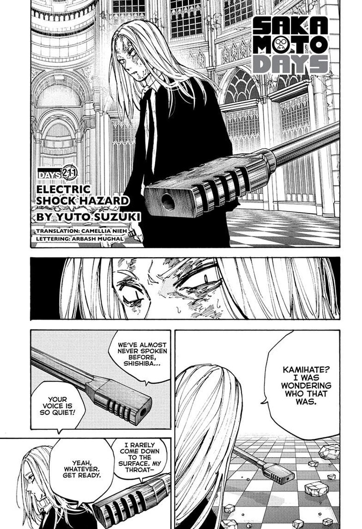 Sakamoto Days Chapter 211 - Page