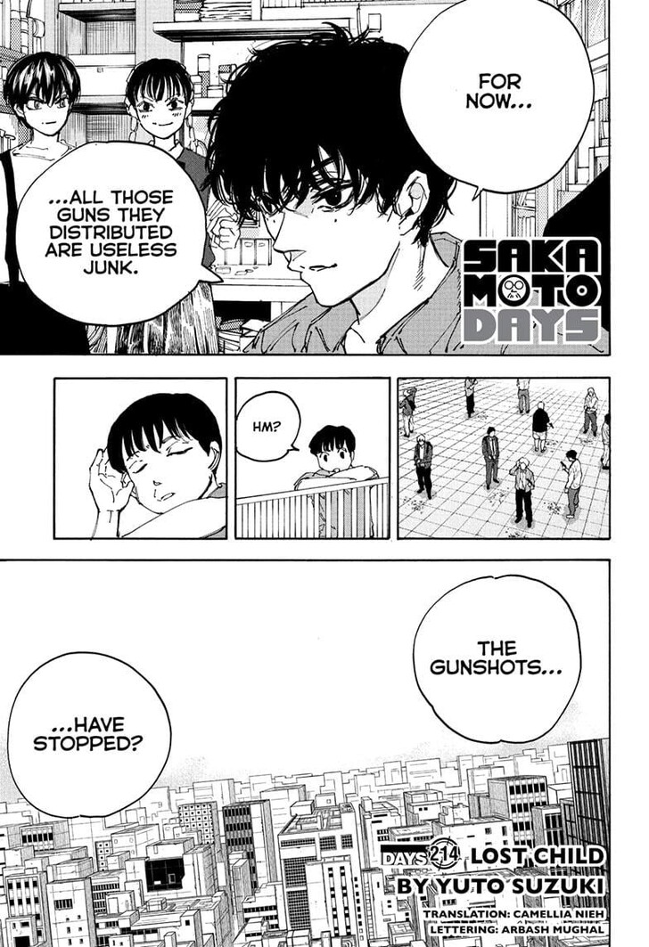 Sakamoto Days Chapter 214 - Page