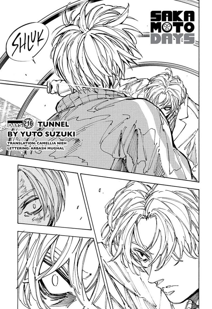 Sakamoto Days Chapter 216 - Page