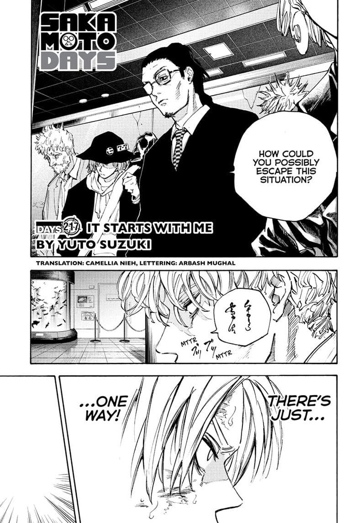 Sakamoto Days Chapter 217 - Page