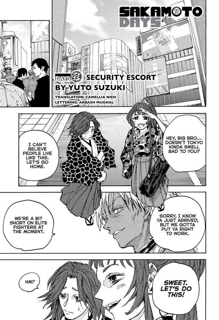 Sakamoto Days Chapter 224 - Page