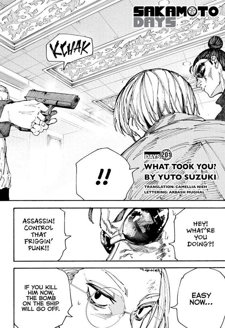 Sakamoto Days Chapter 201 - Page